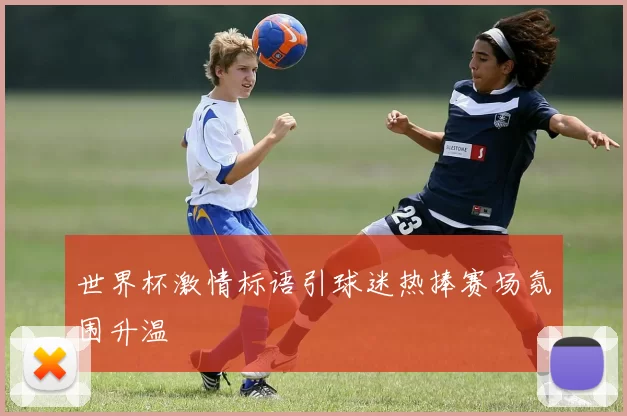 世界杯激情标语引球迷热捧赛场氛围升温
