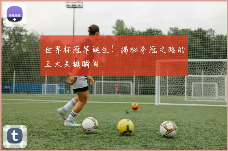 世界杯冠军诞生!揭秘夺冠之路的五大关键瞬间