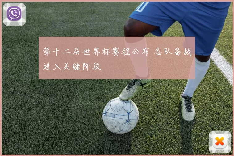 第十二届世界杯赛程公布 各队备战进入关键阶段